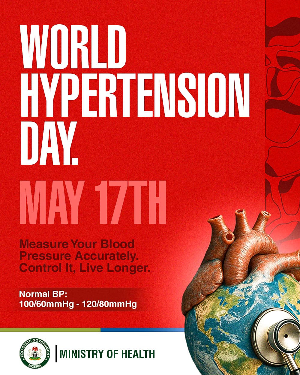 World Hypertension Day β Campaign Poster Design